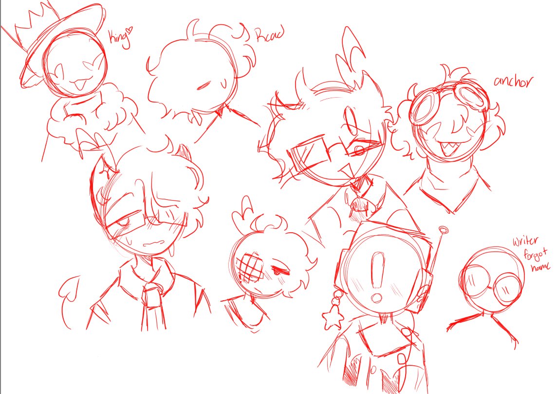 Doodled all (most) of em