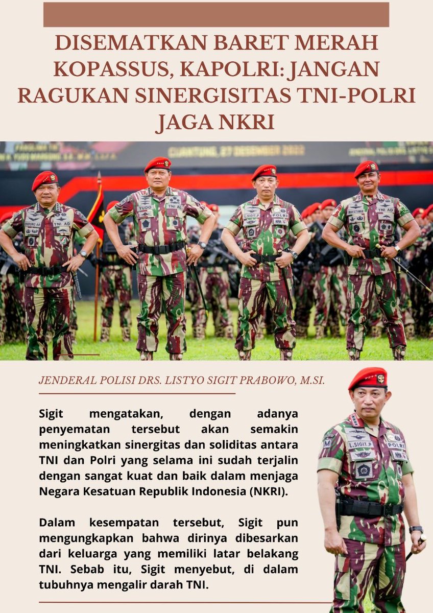 Rhuzdi1's tweet photo. Saya percaya TNI dan Polri bisa bersinergitas daam amankan Negara https://t.co/KIpb6zmhM5