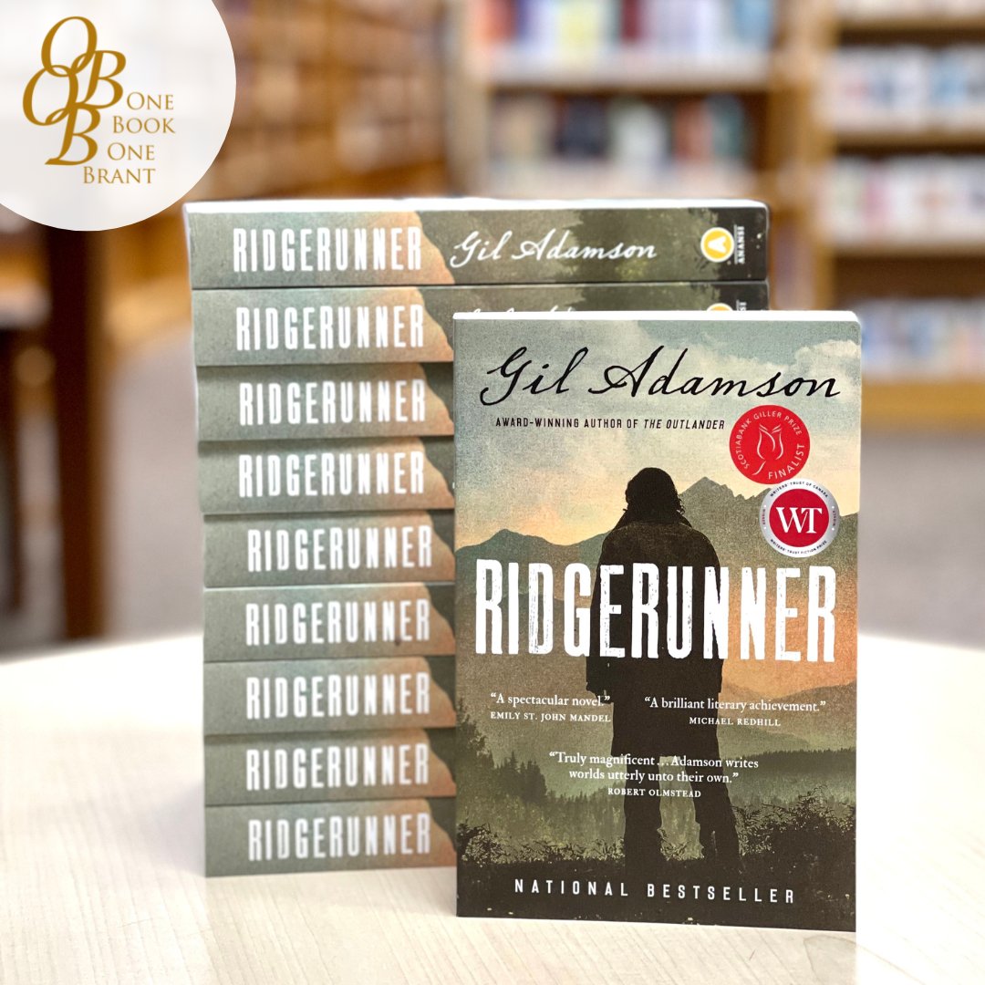 brantlibrary's tweet photo. We are thrilled to announce the official One Book, One Brant selection for 2023 is *Ridgerunner* by Gil Adamson.
Visit https://t.co/novNq1xG2D for more information about the book, book club programs, and author event.
#BrantLibrary #OneBookOneBrant #GilAdamson #RidgerunnerBook https://t.co/x0HrpjMNkH