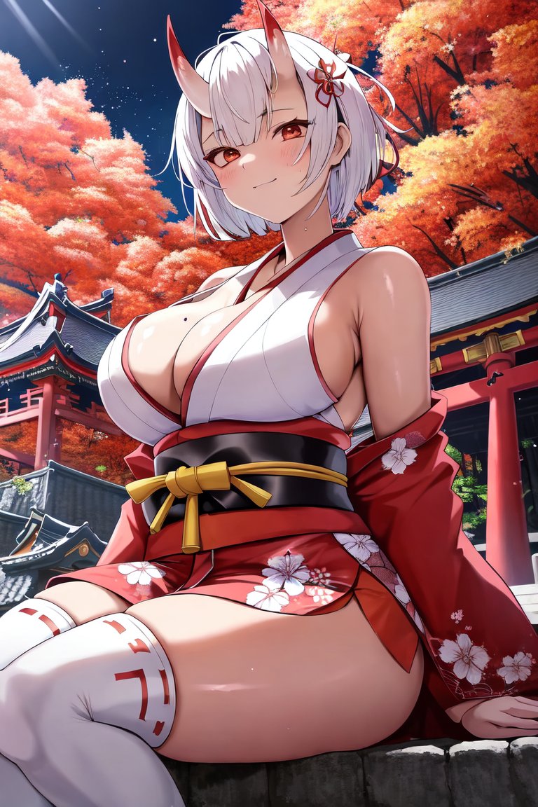 haru_uuu777's tweet photo. 『ムチムチ鬼娘』
#Holara #AIイラスト #AIart #イラスト #鬼娘 #oni_horn #japanese_style #kimono https://t.co/XujmrkEEdw