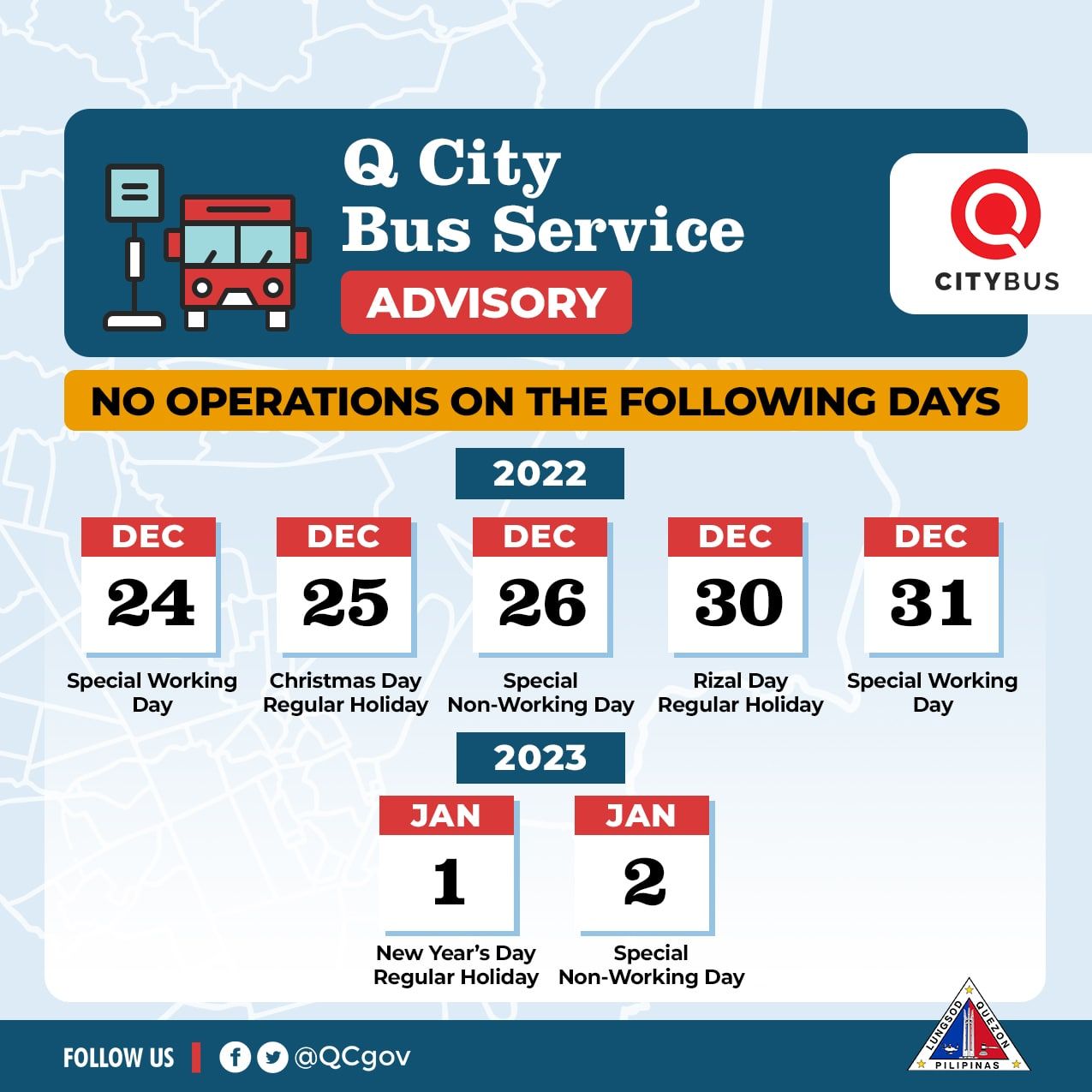 Quezon City Government on Twitter "December 31, 2022 New Year's Eve