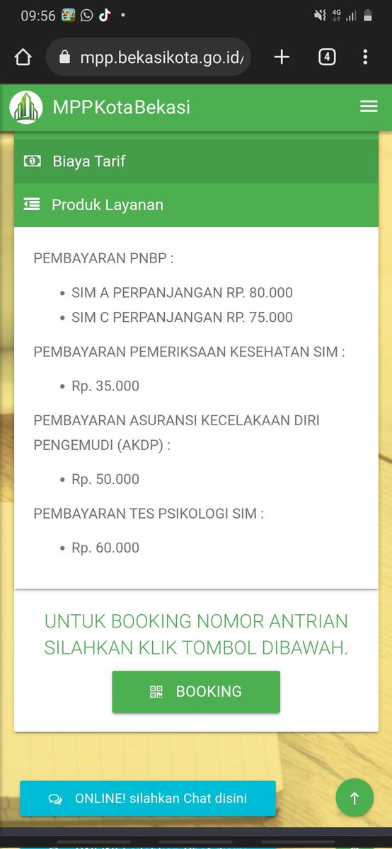 ichadugaf's tweet photo. FYI: Buat yg mau perpanjang SIM ini rincian biayanya yagesya. Tadi gw perpanjang SIM A totalnya 225rb. Jangan lupa siapin fc KTP 5 lembar, trus daftar online dulu di https://t.co/ZgJ4BT1zug nt lo yg tentuin sendiri tanggal &amp; jamnya. Lokasi ada di BTC Mall ya. #perpanjangSIMBekasi https://t.co/jmJjMq2xaS