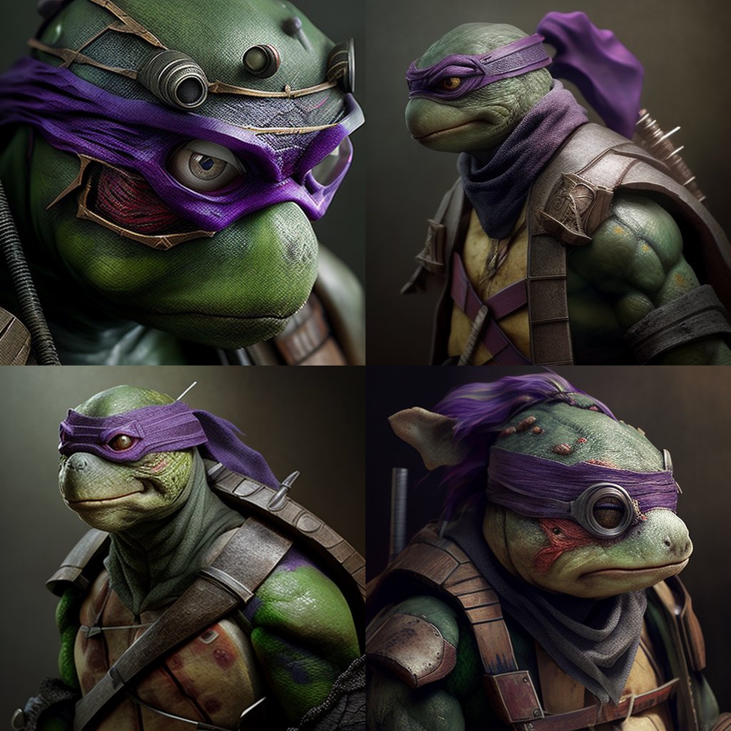 AI generated #TMNT #midjourny #aiart
