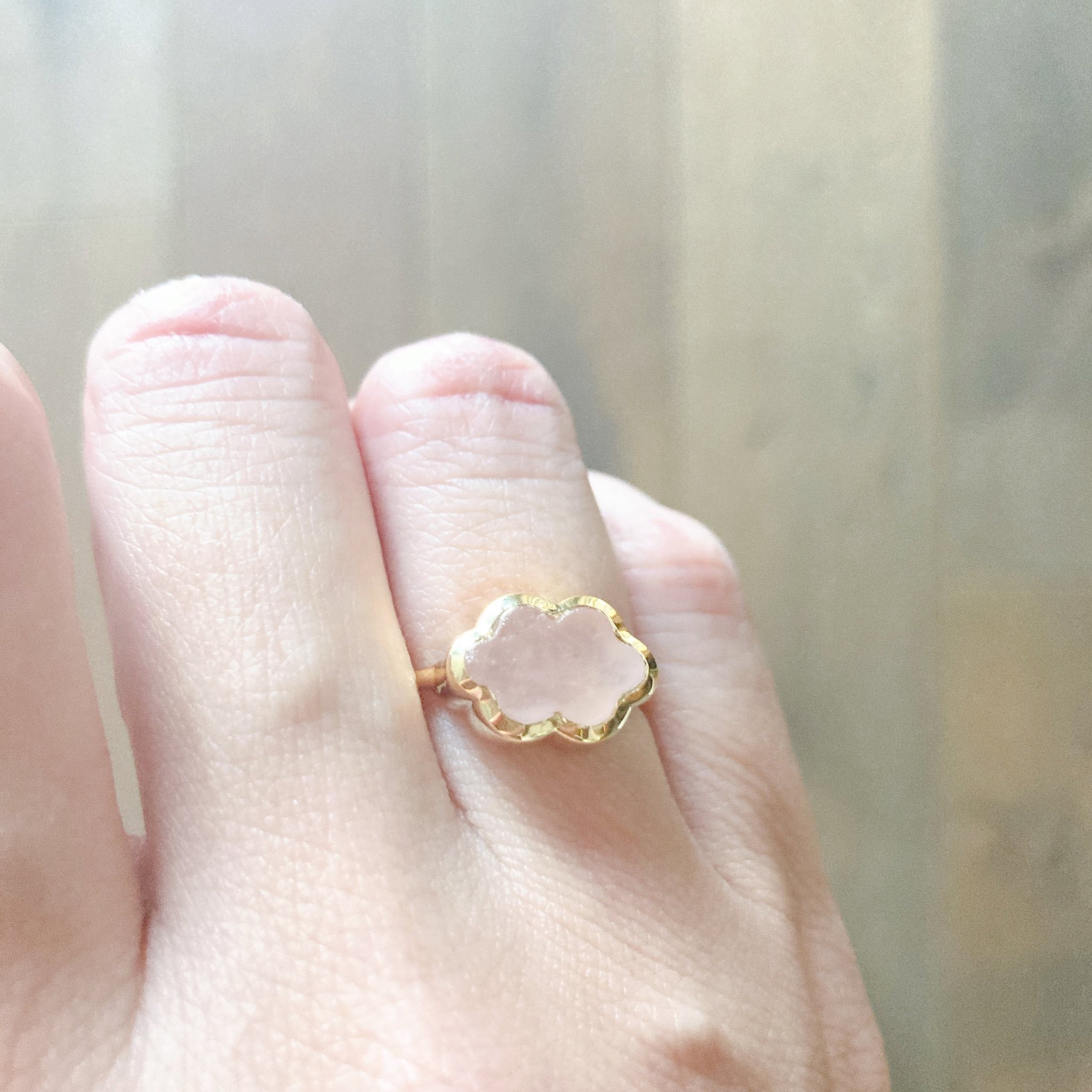 Sally's Ring サリーズリング クラウドカット ムーンストーン 雲 Sally's Ring サリーズリング クラウドカット ムーンストーン 雲