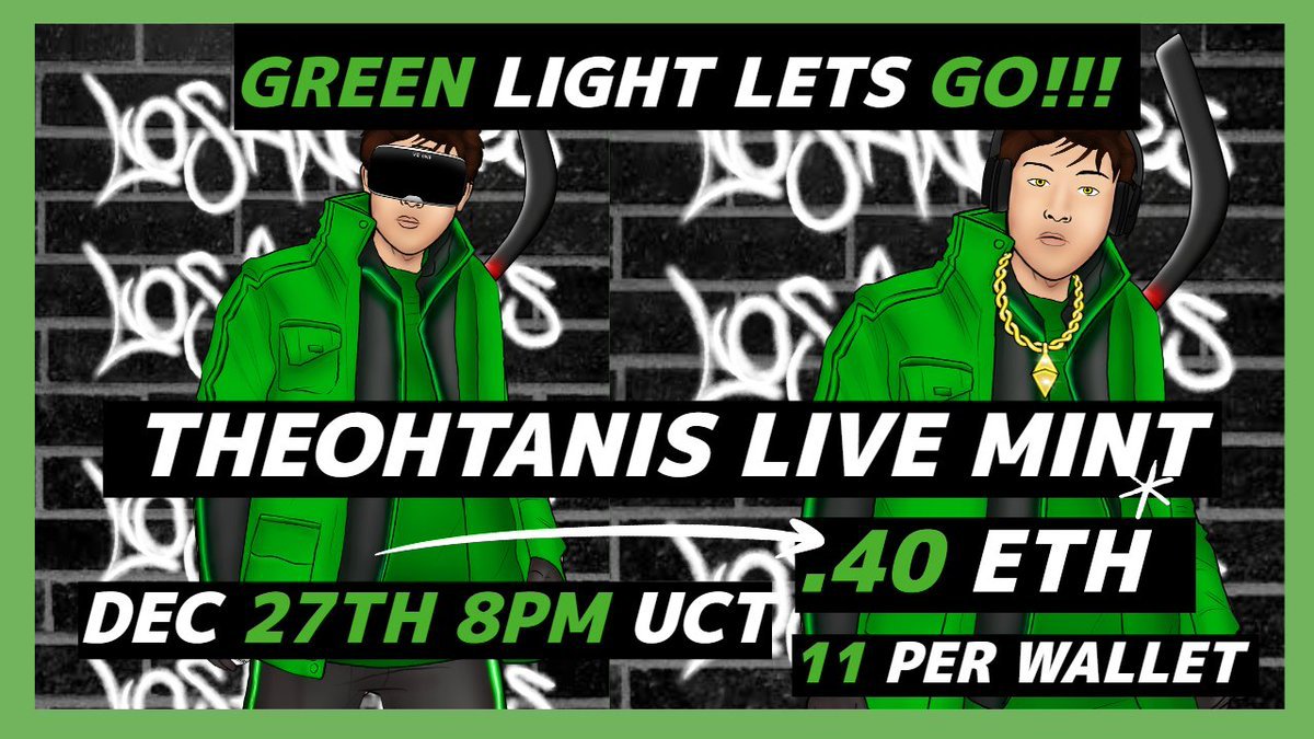 Wahgmi's tweet photo. 🚀 MINT LIVE 🚀 
     
@theohtanis

     ✨LIVE ✨

🔥PUBLIC: 7pm UTC🔥 Dec27TH 

1.Visit  https://t.co/6E3HNVbzR3 
2.Connect Wallet
3.Enter Amount     #ETH 
4.Confirm 

#NFTCollections #NFTS #NFT #NFTCommmunity #NFTbuyer #shoheiohtani

Join Discord https://t.co/haxcRdje09 https://t.co/zG5O3AOp2U