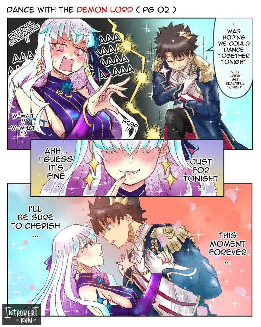 Commission for someone Anonymous.
'Dance with the Demon Lord'.
Also, a reminder that I make comic commission too in case someone asked.
Thank you.
#FGO 