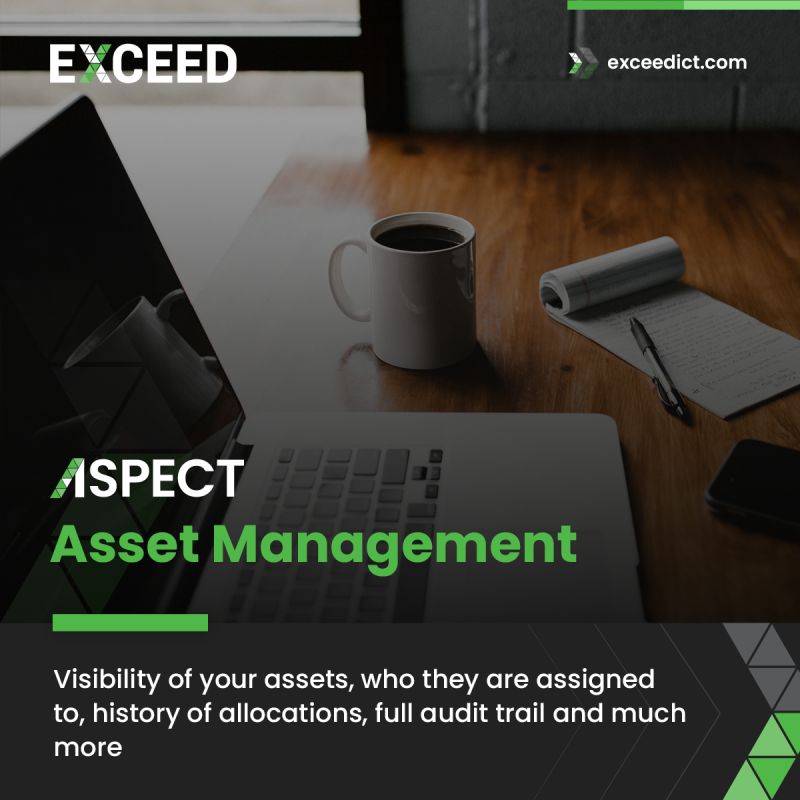 ExceedICT's tweet photo. Aspect by Exceed ICT is a powerful modularised platform that delivers improved operational efficiencies and useful insights to Business, Enterprise, and Government Organisations.
The third module is Asset Management.
https://t.co/DkuvnLV0uP
#Exceed #ExceedICT #AssetManagement https://t.co/mrdOKwnZ4J