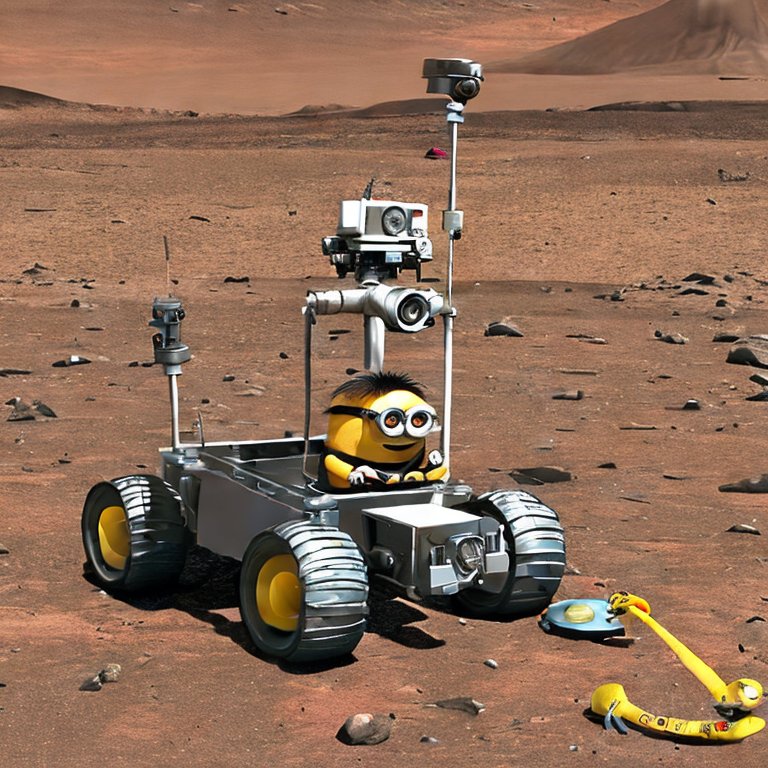 seanmcdirmid18's tweet image. The next minion movie has them going to mars.
