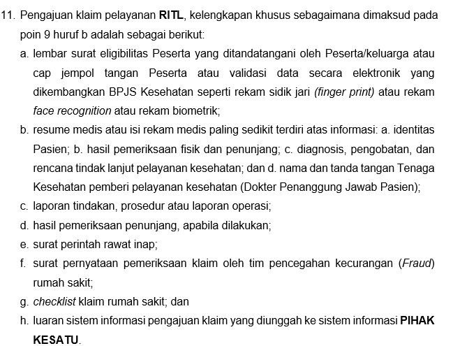 blogdokter's tweet photo. BPJS Kesehatan hanya meminta ini saat pengajuan klaim dari pihak rumah sakit, baik rawat inap maupun rawat jalan.

Mereka tidak minta fotokopi KTP, KK atau yang lainnya. https://t.co/Vm5gWu4HsD