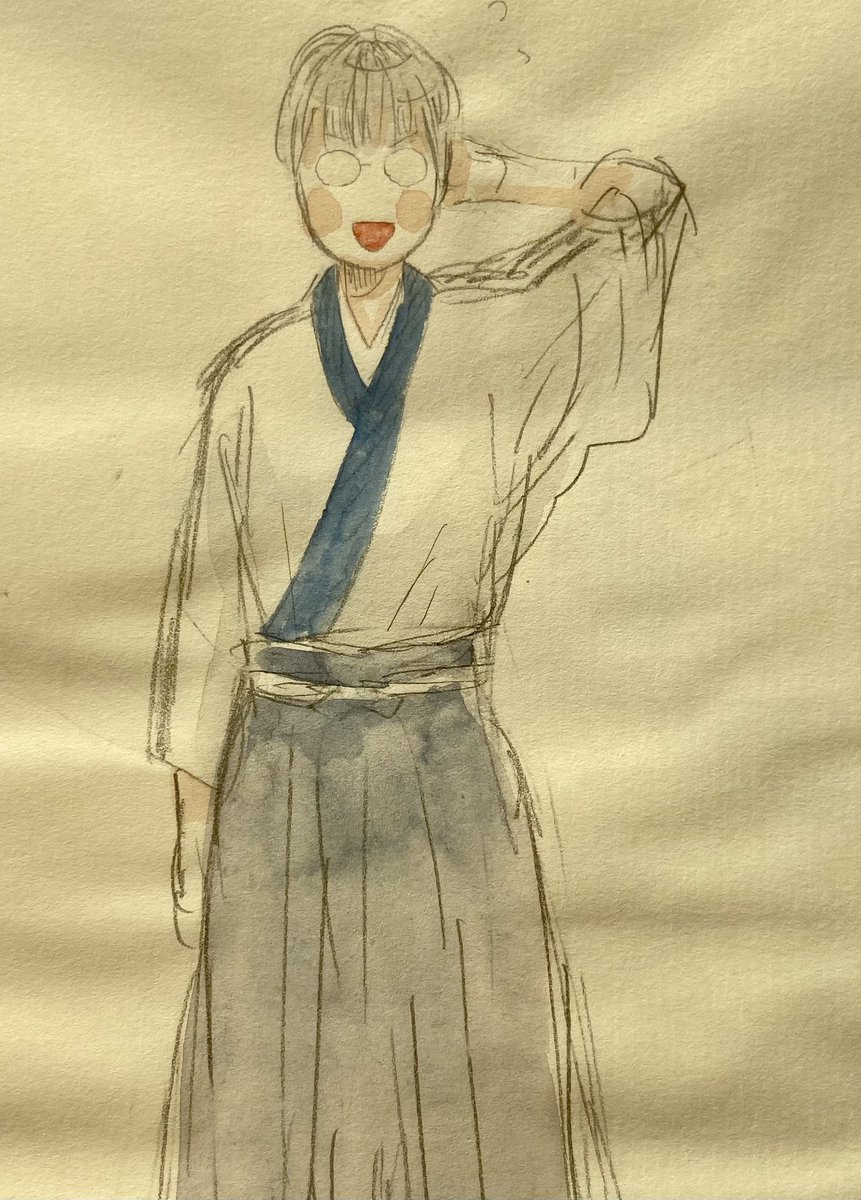 詰んだ紙から出てきた新ちゃん(銀新 