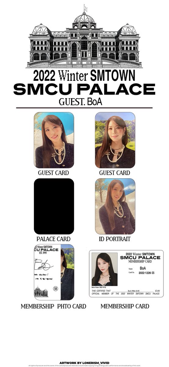Lonerism_vivid's tweet photo. #fanartForBoA✨
2022 Winter SMTOWN SMCU PALACE photocard-BoA.ver💛
#BoA_THEGREATEST #BoA #보아 💛💛#THEGREATESTARTISTINASIAN💛💛 https://t.co/jpChcVwVKD