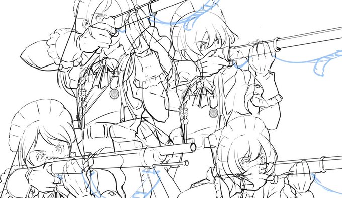 銃兵メイドwip 