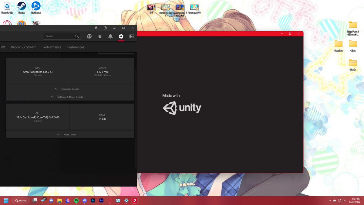 ellderberryVT's tweet photo. So all the vtubing programs I’ve tried on my new computer are all coming back with the same issue… the program freezes on opening, if anyone has suggestions please help, I’ve tried everything I can find😭 #ENVtuber #VTuberUprising #Vtuber #windows11problems #vroid #vseeface https://t.co/PVHWJBRSpZ