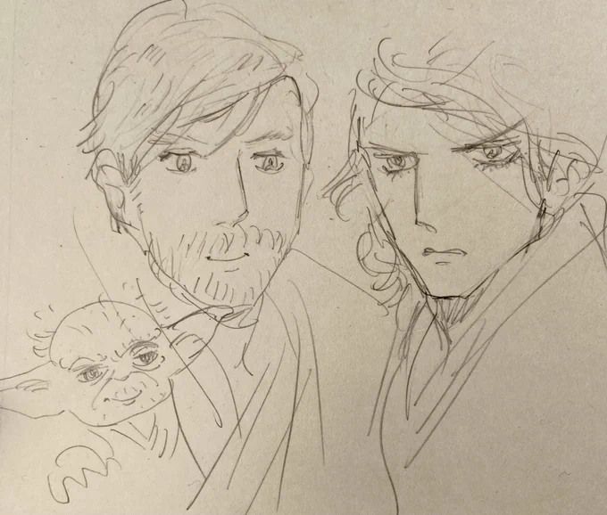 スターウォーズ観た時描いたんだろうな 