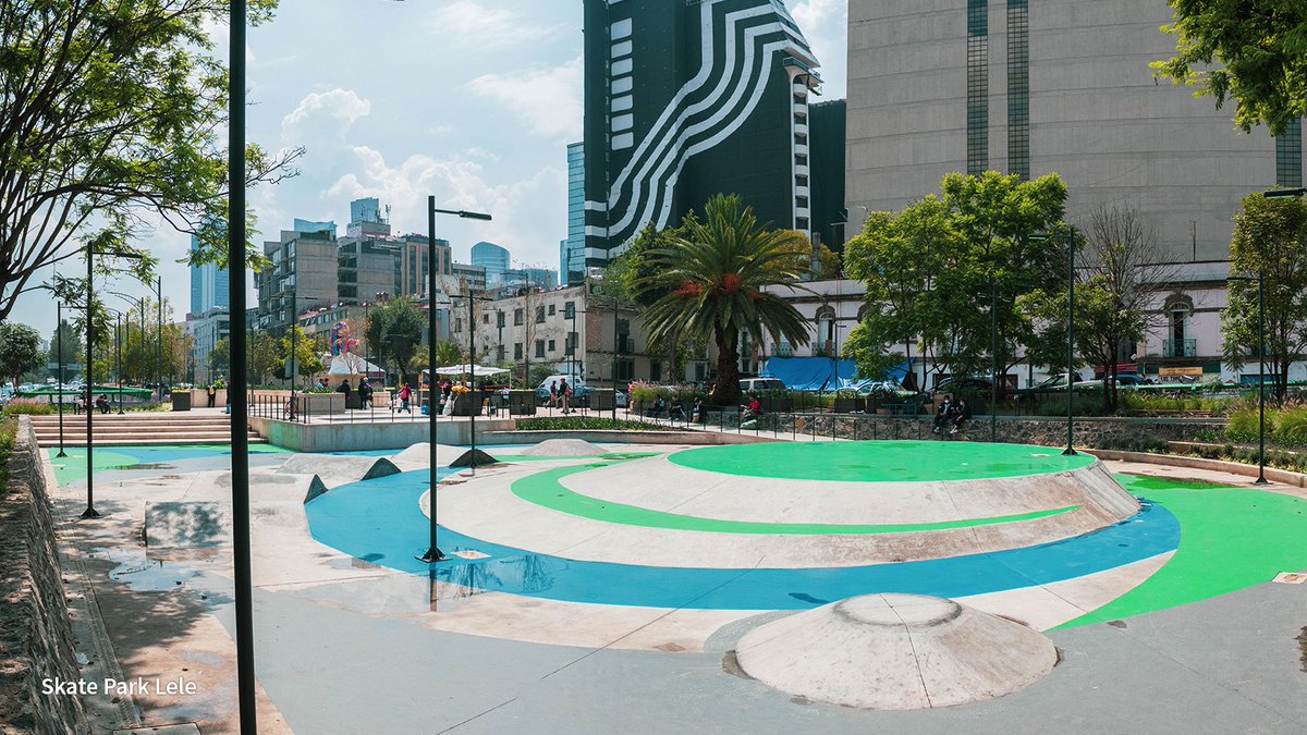 turismocdmx's tweet photo. Para los deportistas que aman el skate, en #LaCiudadQueLoTieneTodo se puede disfrutar de  increíbles espacios que, el @GobCDMX rehabilitó para el disfrute de todas y todos.

☀️Parque Cuitláhuac 
✨Skatepark Lele
⭐️Parque de Cultura Urbana (PARCUR)

¡Ven a conocerlos! https://t.co/qexK5IyEgV