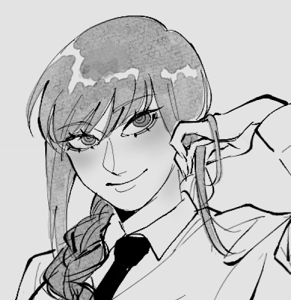 doodle of a bad bitch 