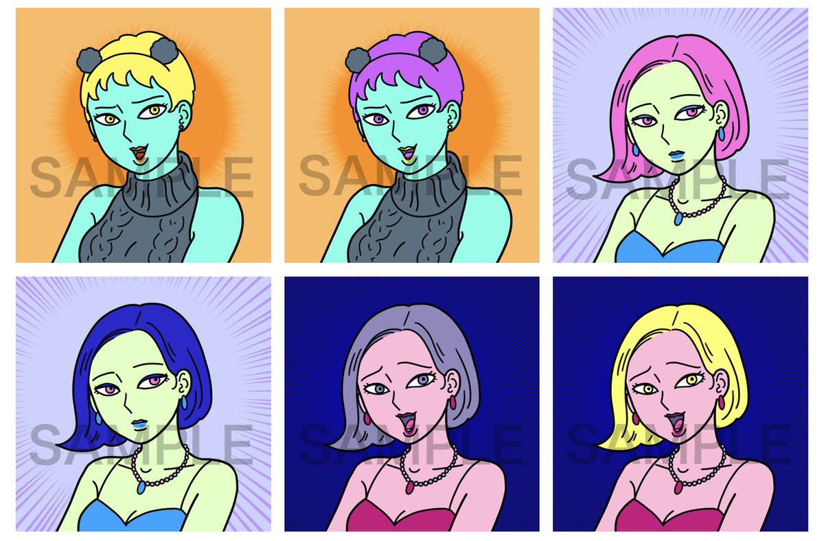 ストックフォトにある女の人のイメージはにっこり可愛く笑い、ぷんぷん可愛く怒ってて、本当は何を考えているのかなんてどうでもいいみたい。それはそれでいいけど、私は例え笑っていても複雑で含みがあって一筋縄ではいかない女の人の表情が好き。それを広めるためにNFT「YUCALILITH」を始めたんだ。 
