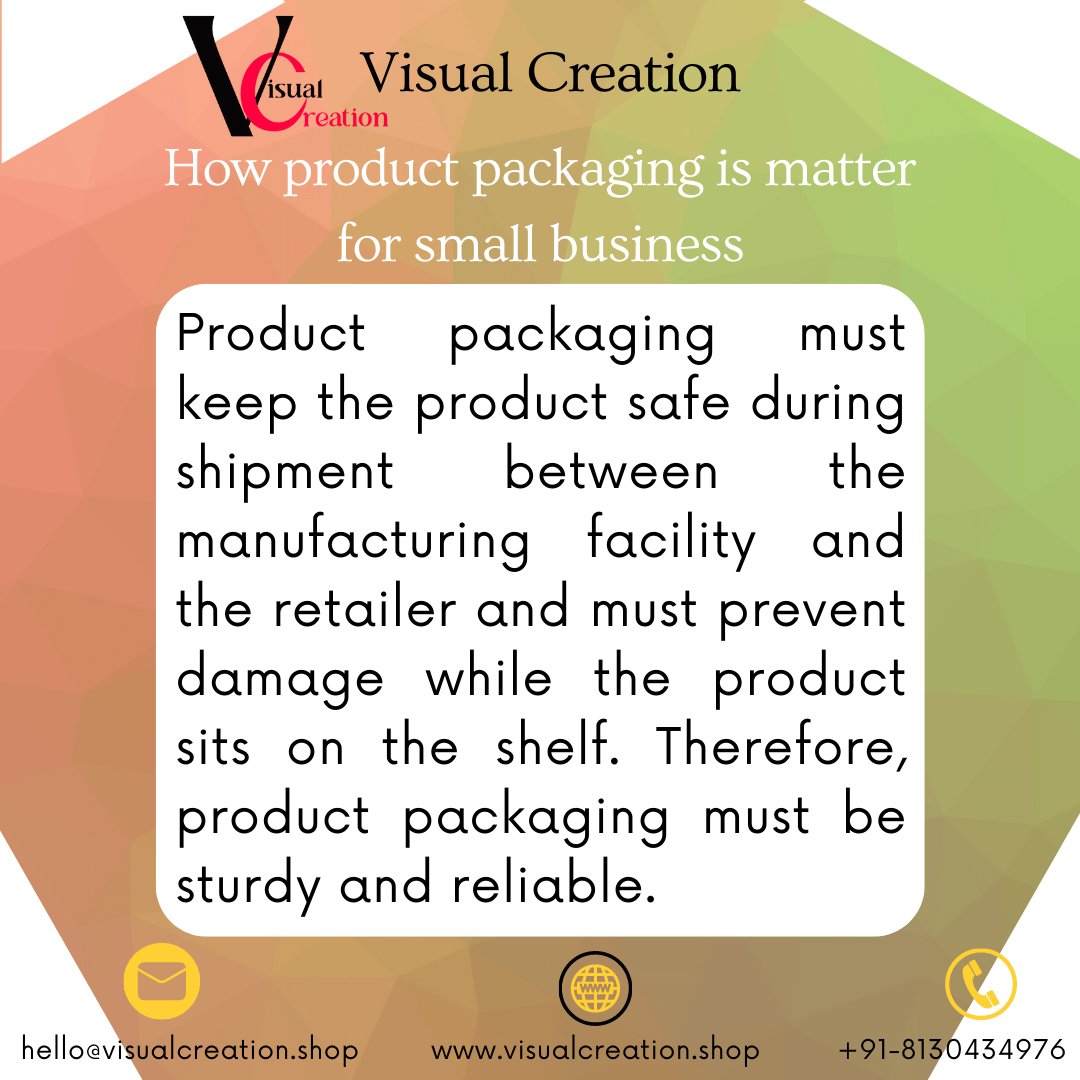 creation_visual's tweet image. How product packaging is a matter for small business?
Feel Free To Contact Us!

#productdesign #packaging #productpacking #visualcreation #marketing #growth #socialmedia #smallbusiness #business #graphics 

Created By:- visualcreation.shop