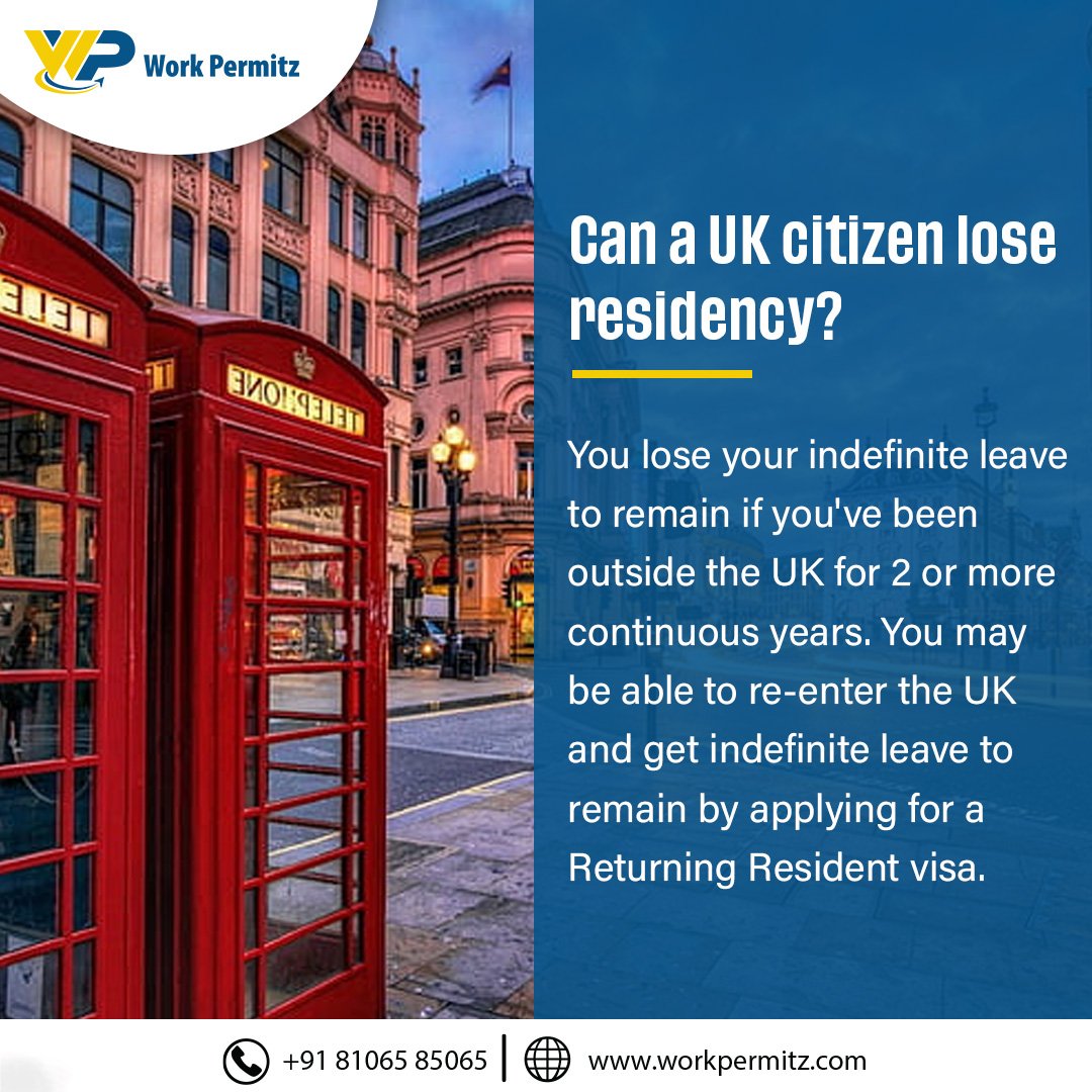 workpermitz's tweet photo. Can a Uk citizen lose residency? Read the port to know more or give us a call now!
#ukvisa #uk #ukimmigration #visa #workpermit #ielts #immigration #immigrationconsultant #travel #workvisa #Visaissued #skilledworkervisa #UKgovernment #visaagency #visaconsultants #uktier2visa https://t.co/uckMIgom9k