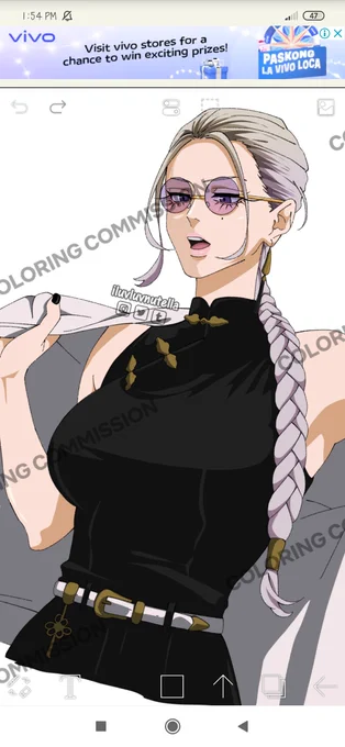 Gokurakugai Ladies! (coloring commission)#mycoloring#Gokurakugai#極楽街 