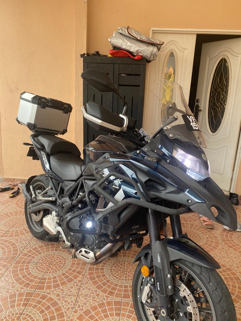 PrinceeeeJ's tweet photo. BIKE TO LET GO!!

2020 Benelli TRK502 LE (CASH BUYER ONLY)

- low mileage
- condition 9.5/10 (guna ulang alik kerja sahaja)

Boleh datang tengok &amp; nego sampai jadi 💪🏻

Selling price: RM23,000 only 🫱🏻‍🫲🏽 https://t.co/EmnKyqB2fH