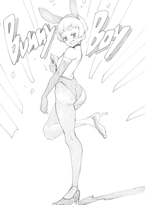 バニーボーイ…!?
#バニーボーイ 