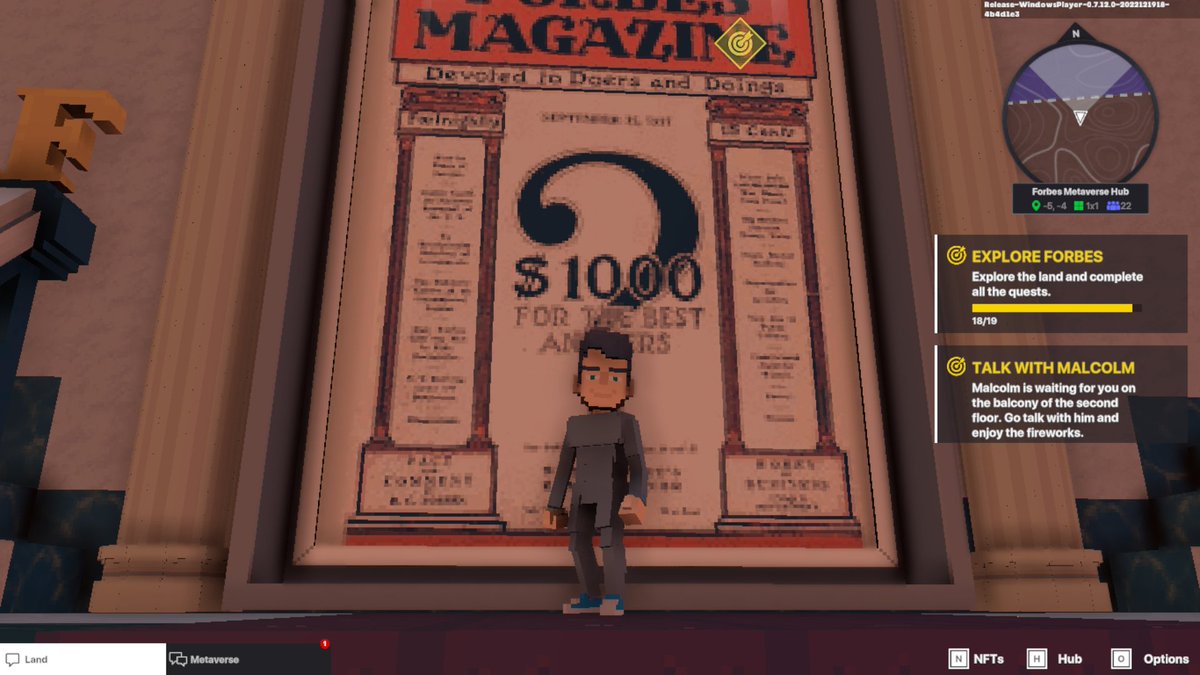 bsubho17's tweet photo. @TheSandboxGame @Forbes @polygonalmind In the @Forbes Metaverse Hub! Check my screenshot below 🎈👇 https://t.co/NxQyVZUOvL