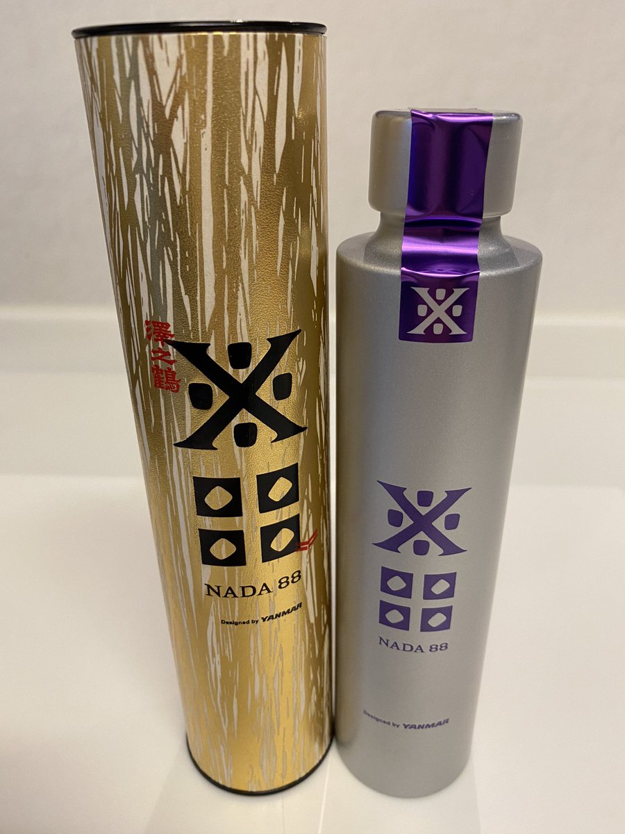 ___3___H's tweet photo. とっても素敵なお酒を見つけた😊
「NADA88」
今夜はこちらをいただきます🍶
21時30分から〜
宜しくお願いします☆彡☆彡
楽しみ✩࿐⋆*¨̮*

#沢の鶴
#NADA88 https://t.co/3mpiY4Bb0s