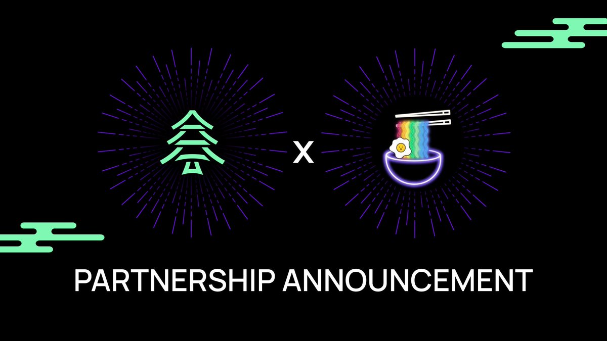 PineProtocol's tweet photo. Pine's missing ingredient has been found... 🍜

Welcoming our newest partner, n00dleSwap!

@n00dleSwap is an NFT DEX which enables leverage trading of your NFT assets. NFT-backed lending with Pine, NFT trading with n00dleswap 🌲🤝🍜

#LFG https://t.co/QpVQ1JJTqw