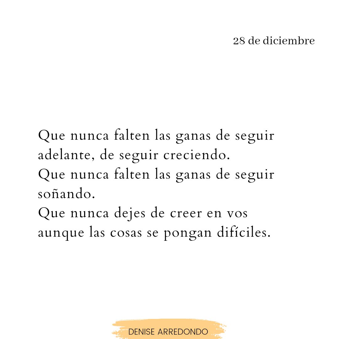28 de diciembre 💜
