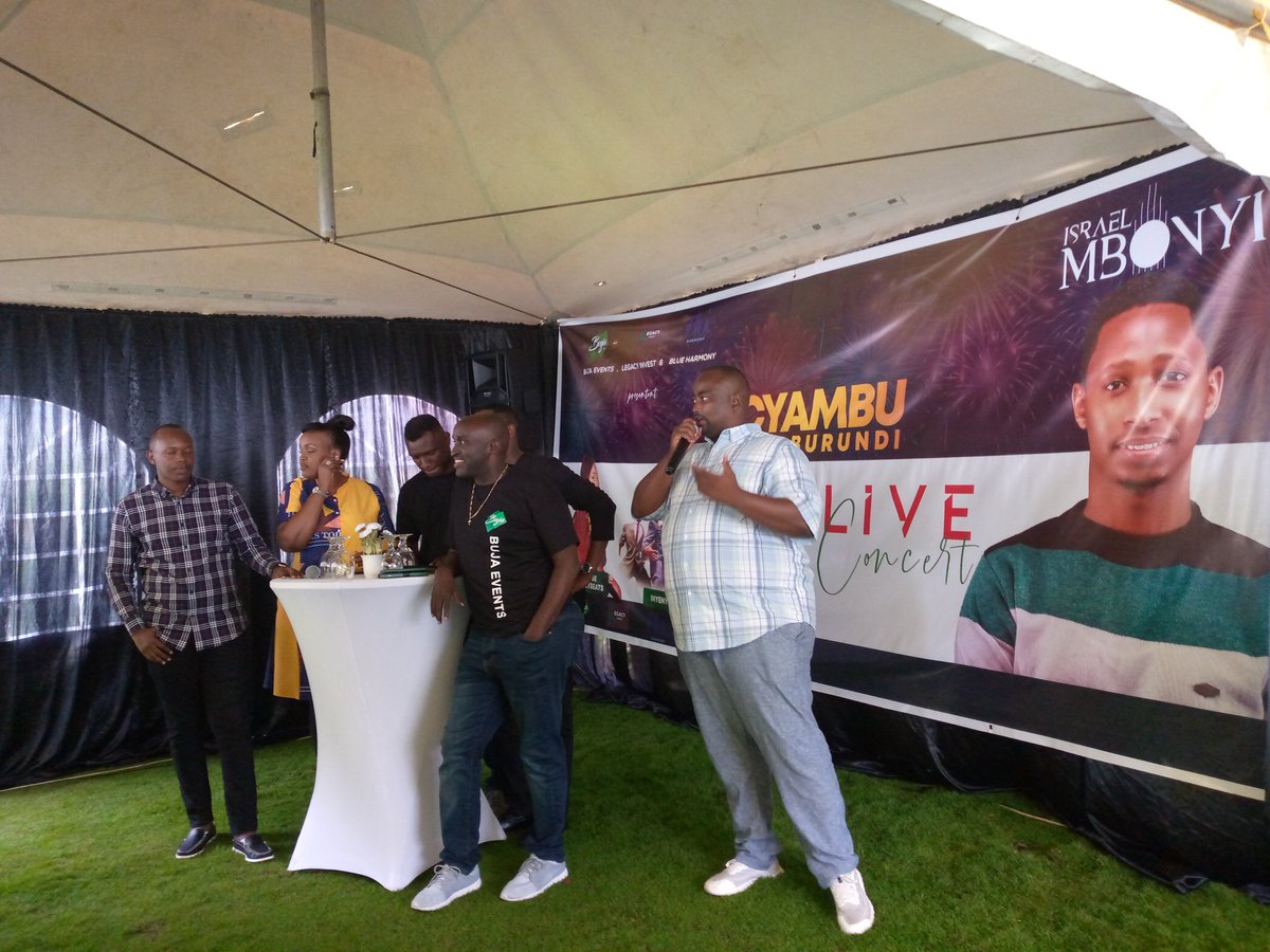 EjoHezaFM's tweet photo. #Bujaevents, #LegacyInvest et #BlueHarmony organise un concert avec un chanteur #IsraëlMbonyi à #zionBeach.
https://t.co/0jvfRjOlF4 https://t.co/bY3eRQfPDY