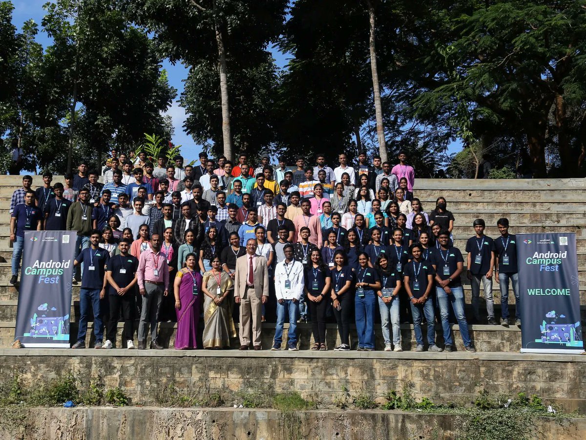 vvceofficial's tweet photo. Android Campus Fest 2022, hosted by Google Android Educators in association with Department of CSE, VVCE.
#vvce #VidyavardhakaCollegeOfEngineering #vvceoffical #androidcampusfest2022 #dsc #googleindia #GoogleAndroidEducators https://t.co/R2srlbR50O