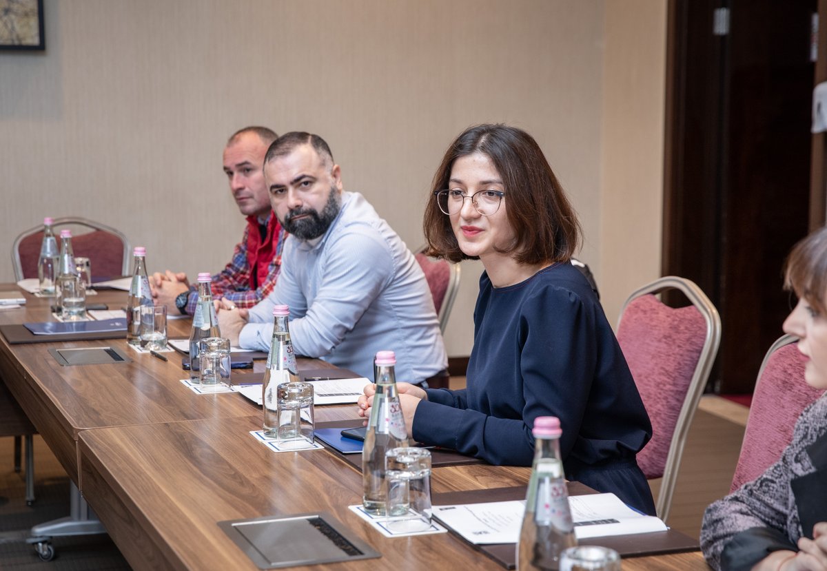 UNDPGeorgia's tweet photo. In #Batumi, the clock is ticking down to green & sustainable 2023. Batumi City Hall @BatumiMayor is discussing a 5-year municipal plan for sustainable #waste management, supported by @UNDPAccLabs @SwedeninGE.
#WeRecycle
#EndPlasticPollution https://t.co/g4PWjSYkbr