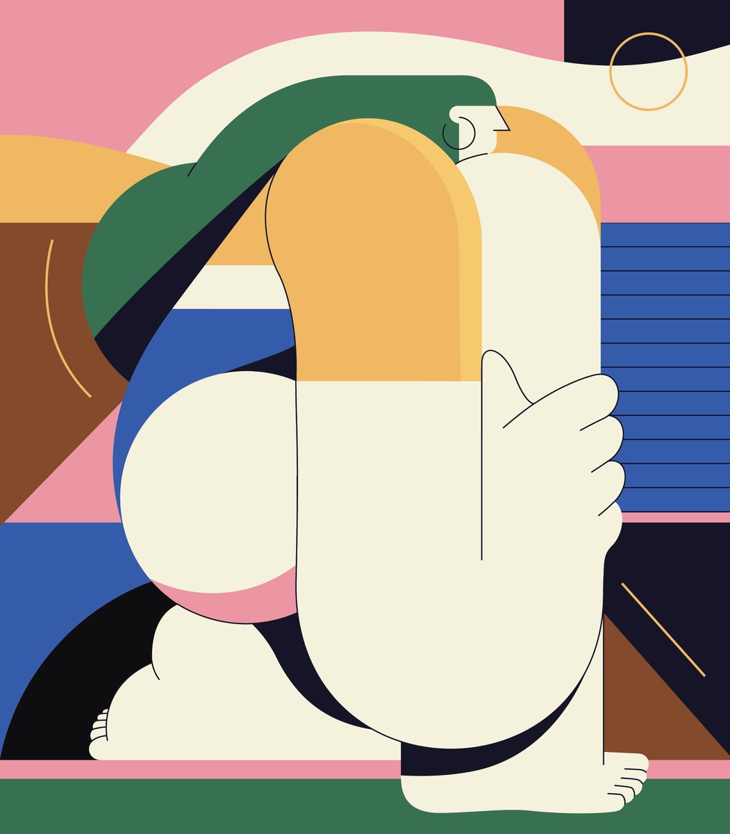 Mi aporte al hermoso calendario 2023 de ilustradores de <a href="/graficatessen/">Graficatessen</a> 💙💙
#illustration #art #prints #andreadevianuno #dailyart #design #visualart #moreillustrations #flatdesigninspiration #alltheseillustrations