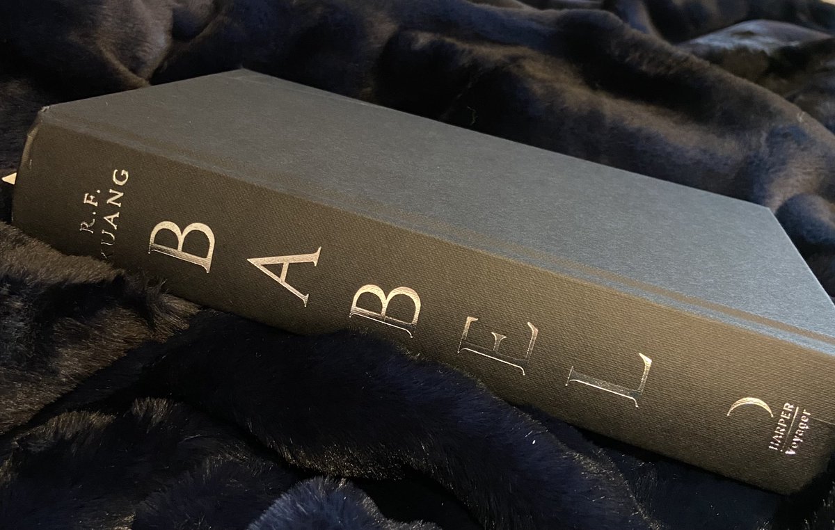 JenCTRobinson's tweet photo. @Louiestowell @ldlapinski Currently reading Babel and loving it. https://t.co/i7Btdc0tVV
