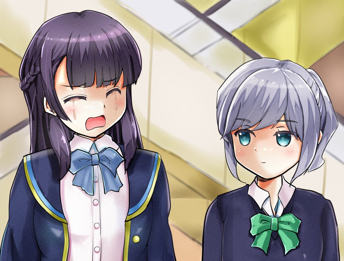 聖櫻ストーリークリア❕
六花ちゃんのすごい男泣きに笑ってしまった。
#ガルフレ
#gf_kari 