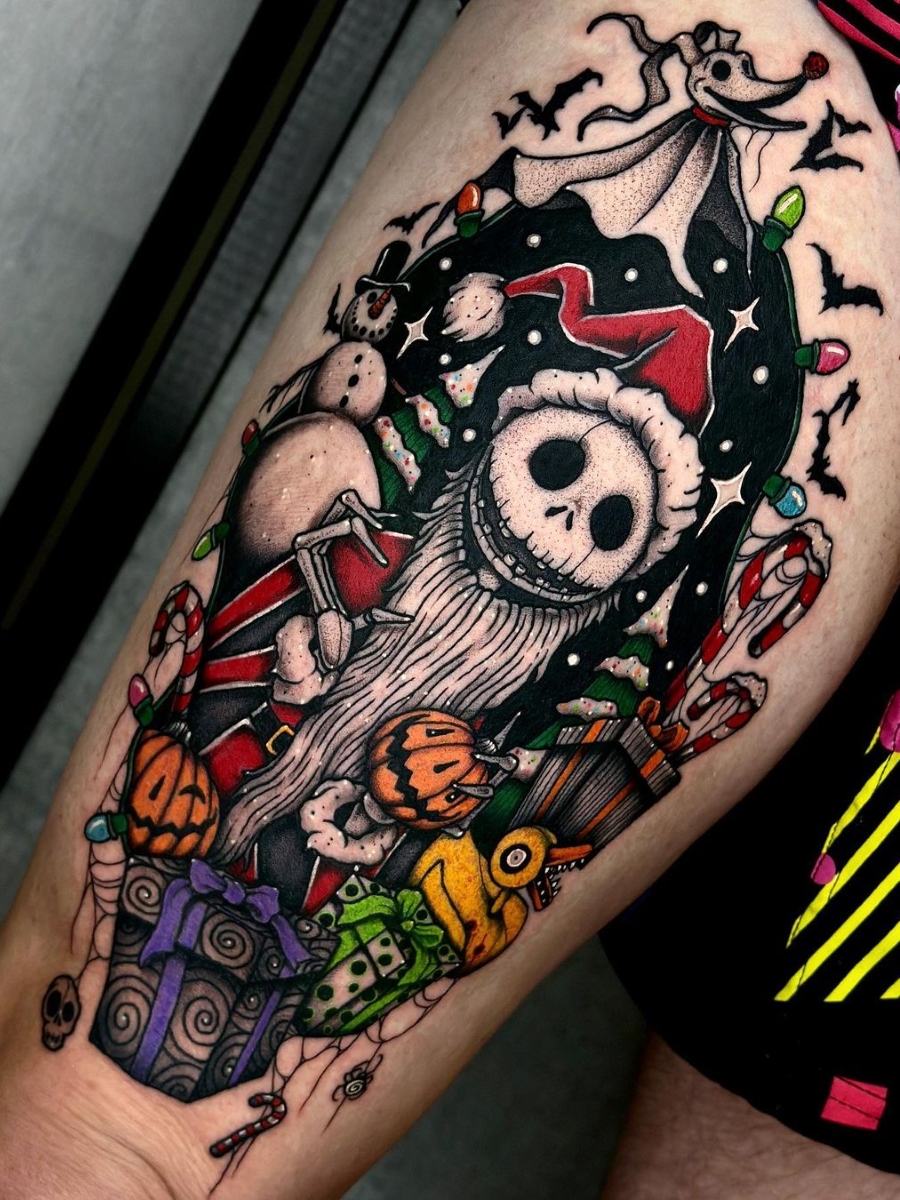 The Nightmare Before Christmas Tattoos