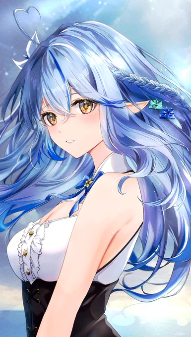 雪花ラミィ #LamyArt  #ホロライブ 