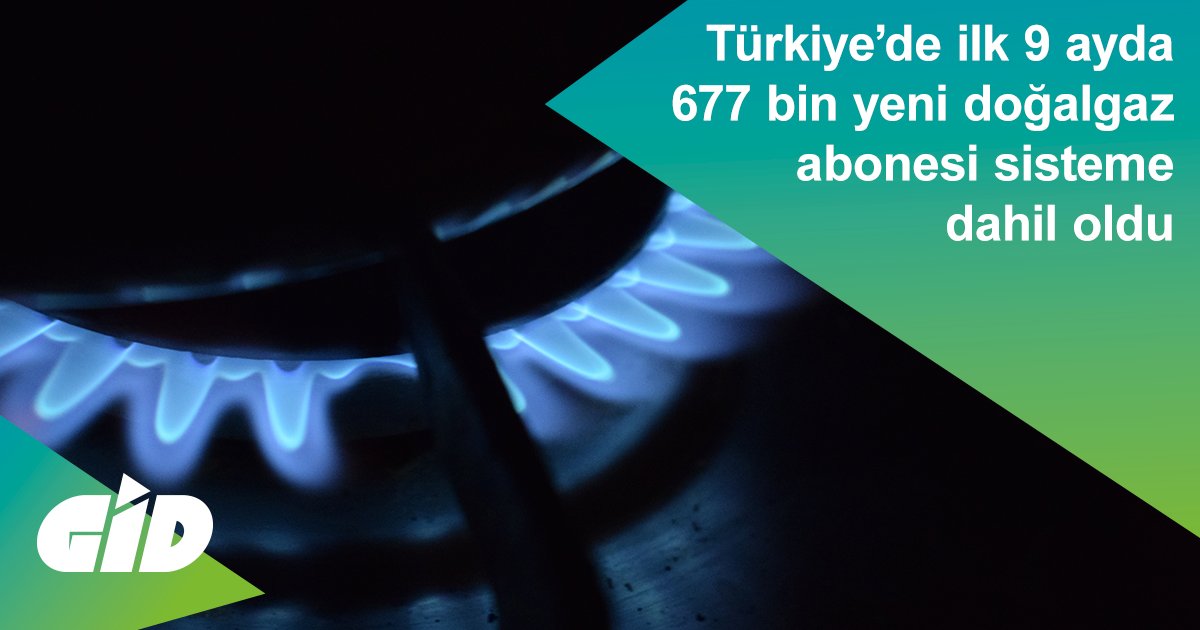 GAZBİR’in Eylül ayı sektör raporuna göre, 2022’nin ilk dokuz aylık döneminde yaklaşık 677 bin yeni doğalgaz abonesi sisteme dahil oldu. 2022 Eylül ayı itibariyle Türkiye’de doğalgaz abone sayısı 19,2 milyona yükseldi. bit.ly/3jDvqP2 #doğalgaz