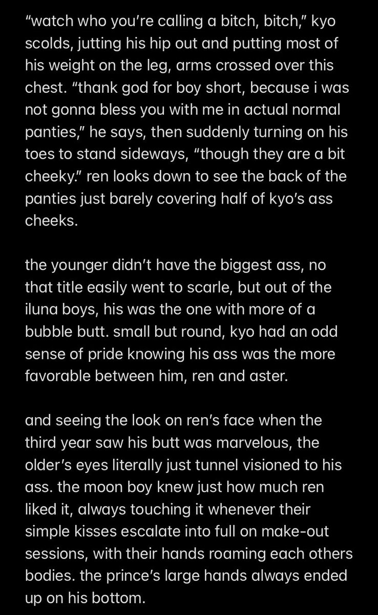 kyoahae's tweet image. #RenkyottoWeek2022 #Renkyotto

Day 6: Cockwarming — 🔞 NSFW 🔞
— 1/2