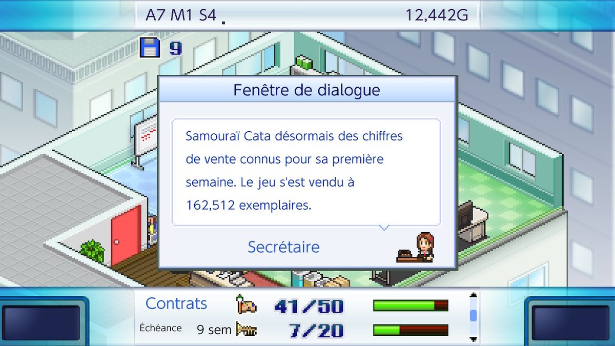 magus1er's tweet image. Parfait Samouraï Cat cartonne !! :-D
#GameDevStory #NintendoSwitch