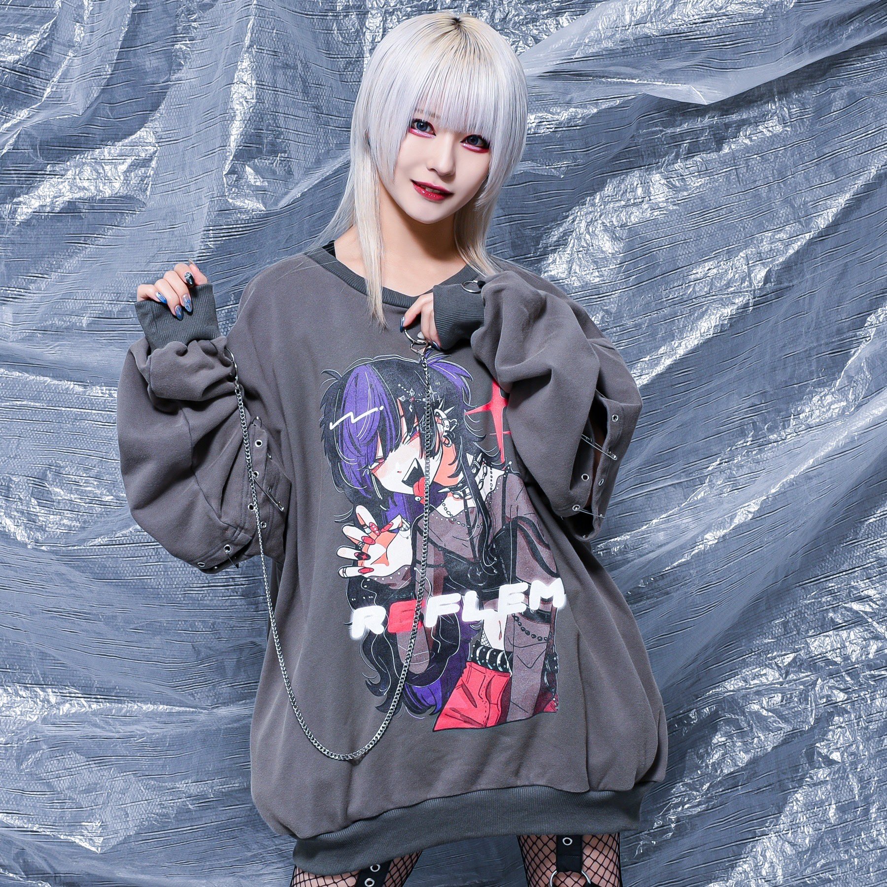 REFLEM Dリング裏起毛 パーカー黒ブラック - ジャケット・アウター REFLEM Dリング裏起毛 パーカー黒ブラック - ジャケット・アウター
