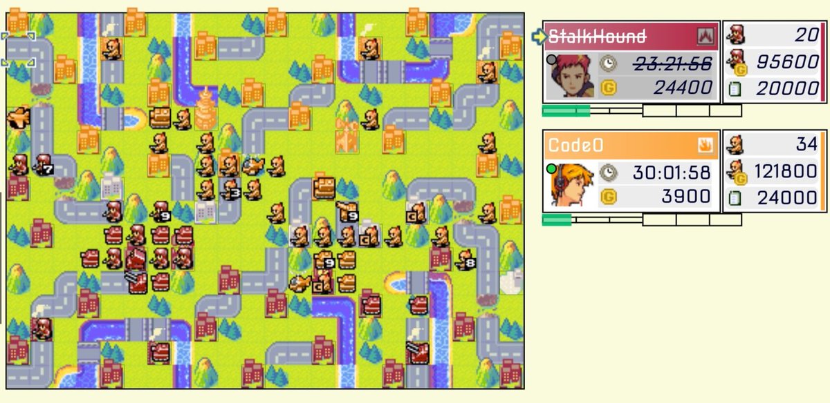 CodeOYEEHAW's tweet image. Another global league win! 😅
Heaps happy with my opening gameplan here. Denying their airport the entire game before pressing into the centre. HQ cap for game.