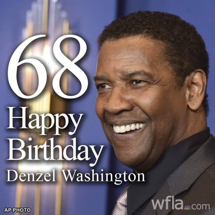 Happy Birthday to Denzel Washington. 