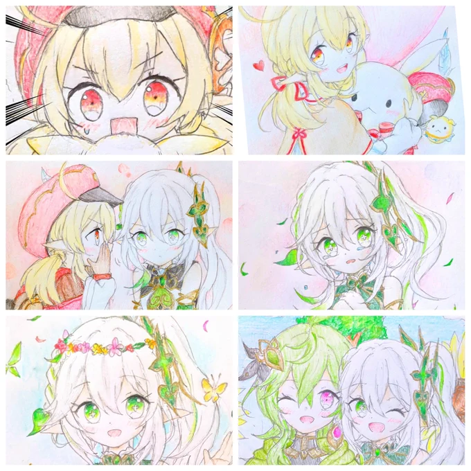 #原神 #原神絵描きさんと繋がりたい #絵柄が好みって人にフォローされたい #アナログイラスト 
主に原神のイラスト描いてます!好きなのはクレーちゃんと風ショタ!全反応巡回して気になった方お迎えに行きます! 