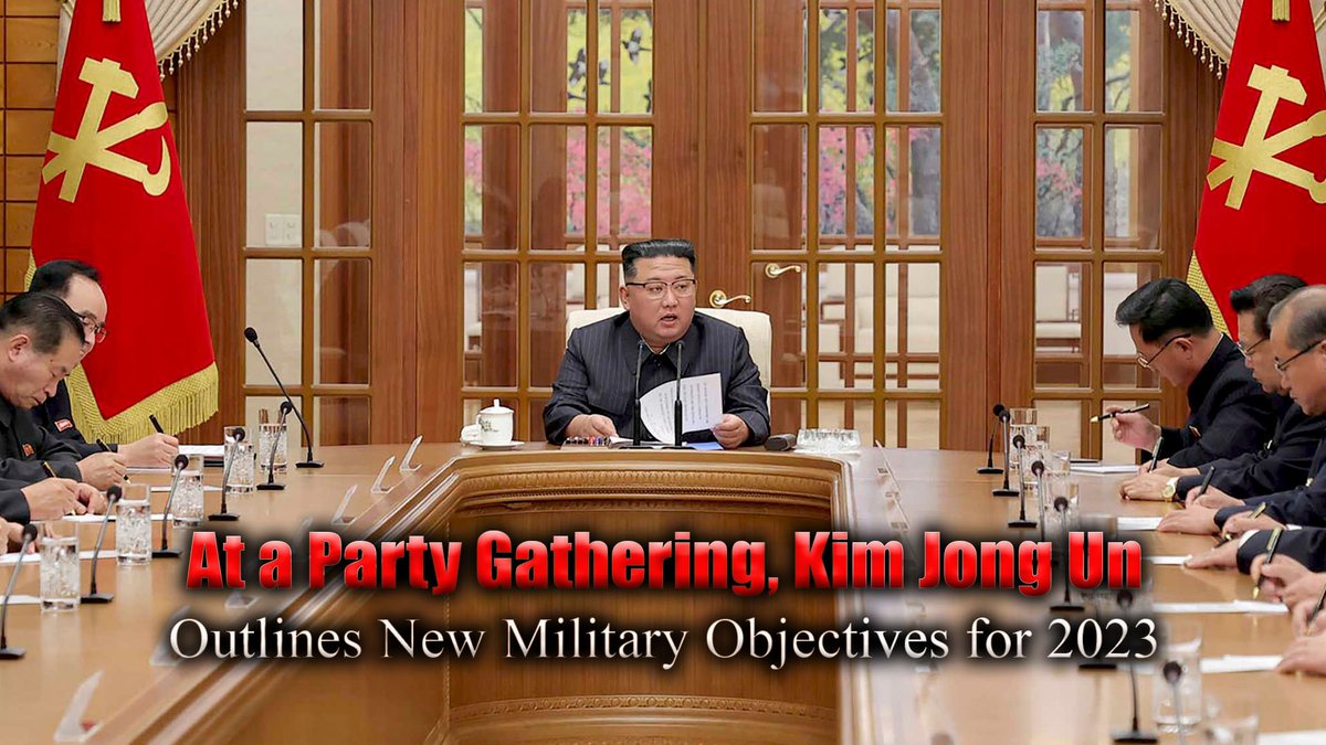 At a party gathering, Kim Jong Un outlines new military objectives for 2023.

On the second day of a crucial Workers' Party conference, North Korean leader Kim Jong Un presented new military objectives for his nation that seem to portend another year