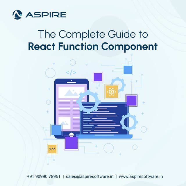 aspiresoftserv's tweet image. The Complete Guide to React Function Component - bit.ly/3gCofSP
Contact us today:
Email: sales@aspiresoftserv.com
Contact: +919099078961
#reactfunctioncomponent #aspire #aspiresoftserv #reactfunction #hirerectdevelopers #reactdevelopment #reactdevelopmentservices