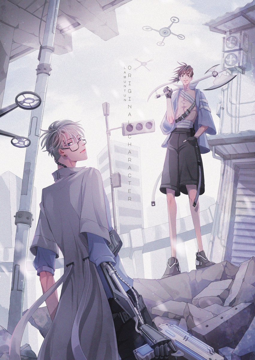 OC 

‘คู่หูนักล่าค่าหัวตัวตึงประจำเขตกรุงเทพมหานคร✨’