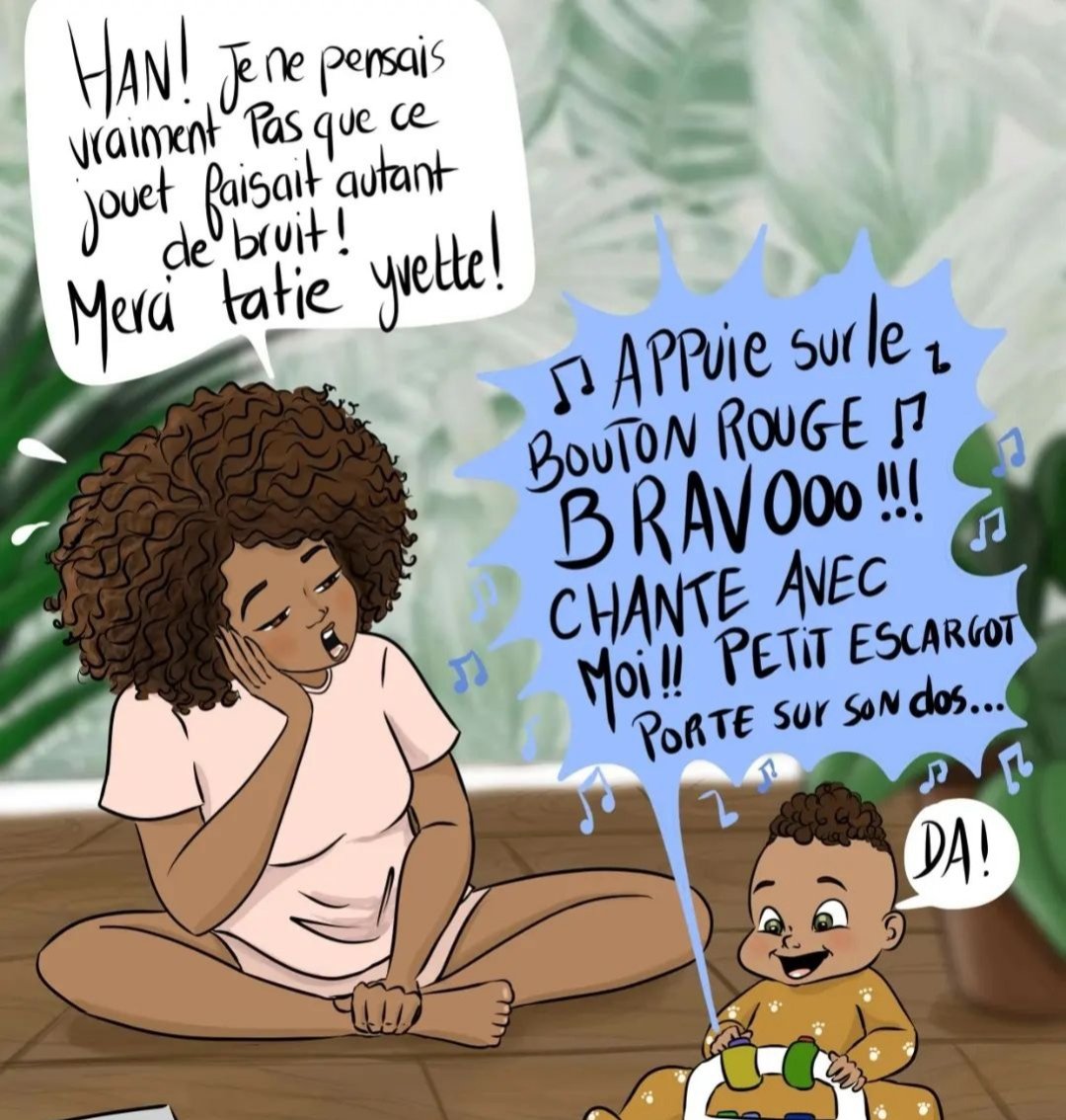queenmamastyle's tweet photo. La petite illu du jour 😆!
Parce que certains jouets sont plus bruyants que d'autres 🤣et, que comme par hasard, c'est ceux là que l'enfant choisit pour jouer et ce dès 7h du matin !
Et toi, ça te parle ?
#illustration #dessin #art #parents #family #famille #kids #enfant https://t.co/CBaN7sOmbf