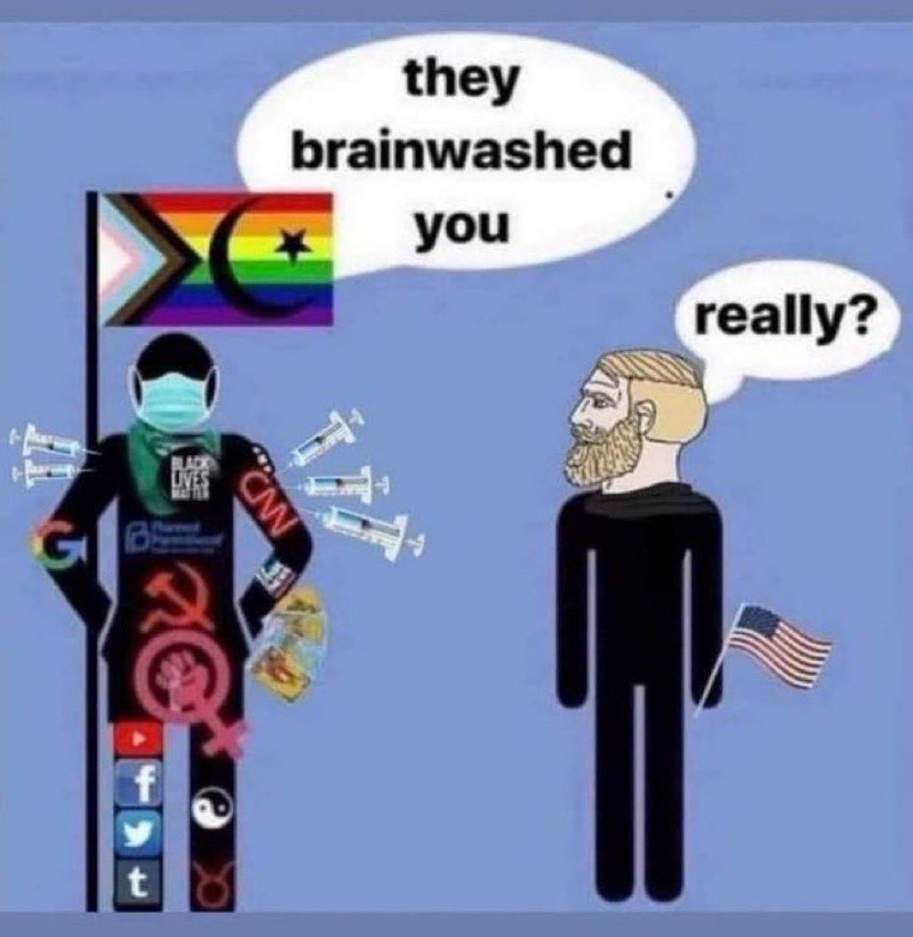 I’m not brainwashed!!